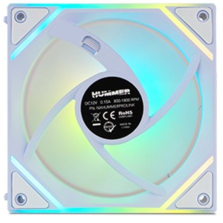 Nox Ventiladores PC Pack 3 Pro Link ARGB 12cm Blancos Nox Ventiladores PC Pack 3 Pro Link ARGB 12cm Blancos
